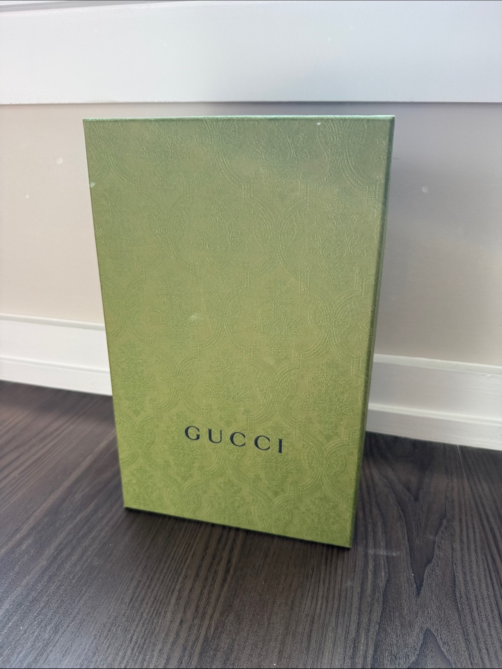 Gucci Light Green empty shoe box